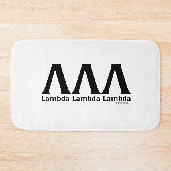 Item preview, Lambda Lambda Lambda designed and sold by RooBooCo.