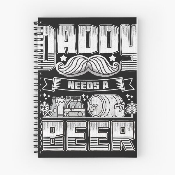 Item preview, Daddy needs a beer Funny Quote designed and sold by VichallanStudio.