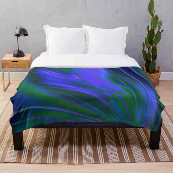 Aperçu de l'œuvre Ailes de papillon bleu tie-dye créée et vendue par ELF2.