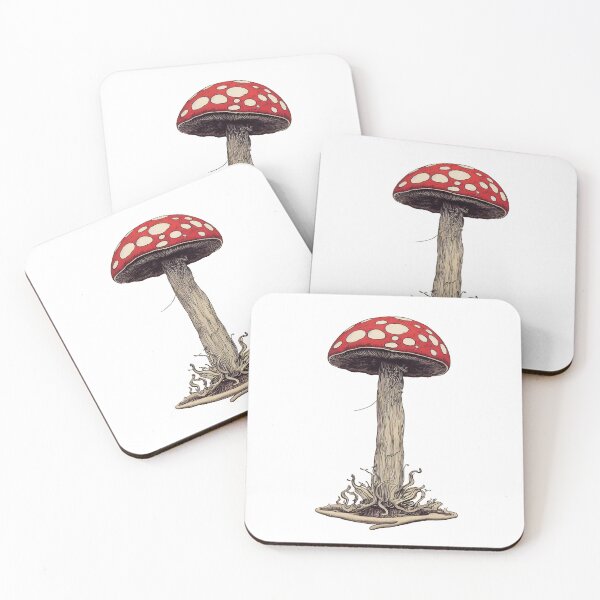 Item preview, toadstool fungus  designed and sold by Gaviani Design Studio.