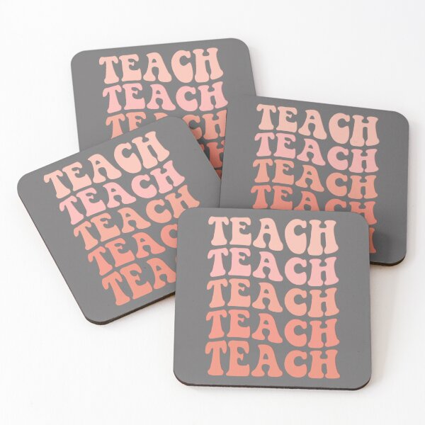 Artikelvorschau, Grooviges Retro Teach Teach Teach Design entworfen und verkauft von hardscuffle.