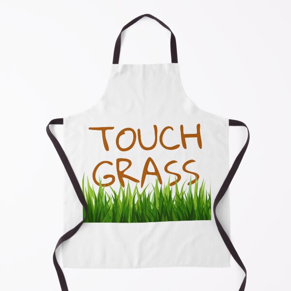 Item preview, Touch Grass Meme Sticker designed and sold by LMFDesigns.