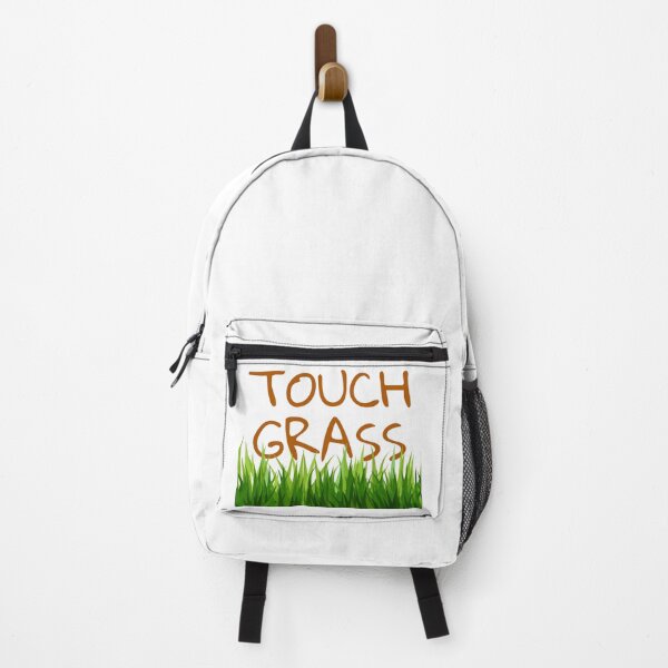 Item preview, Touch Grass Meme Sticker designed and sold by LMFDesigns.