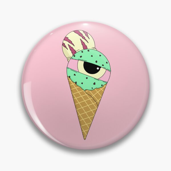 Item preview, Mint Chocolate Chip and Raspberry Eye Ice-cream designed and sold by GoblinEye.