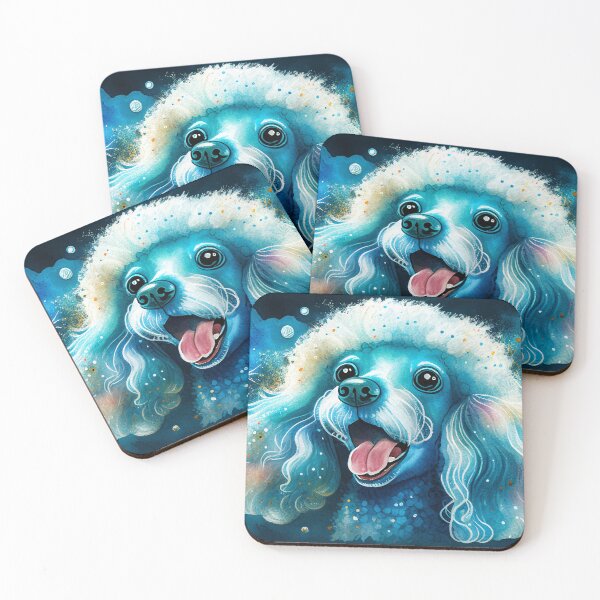 Item preview, Happy Cosmic Poodle designed and sold by Critical Meltdown.