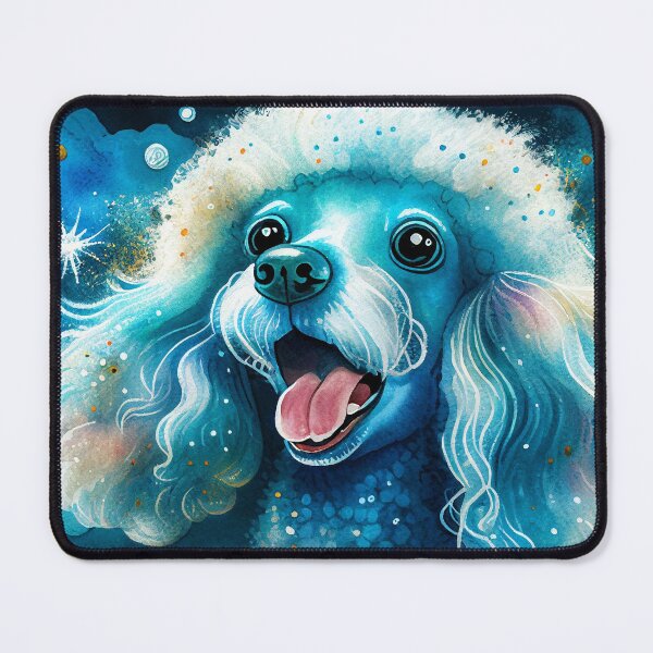 Item preview, Happy Cosmic Poodle designed and sold by Critical Meltdown.