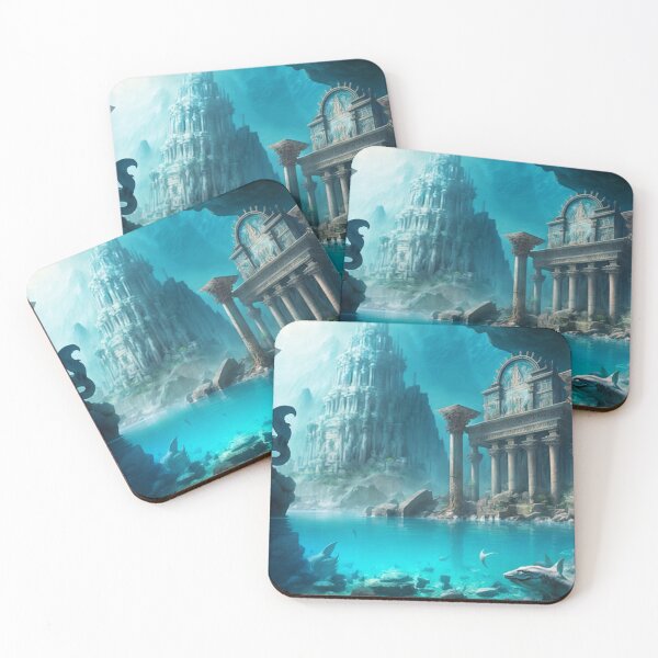 Item preview, Diving into the Beauty of Atlantis: A 8K Anime Adventure designed and sold by Y-Elric-Y.