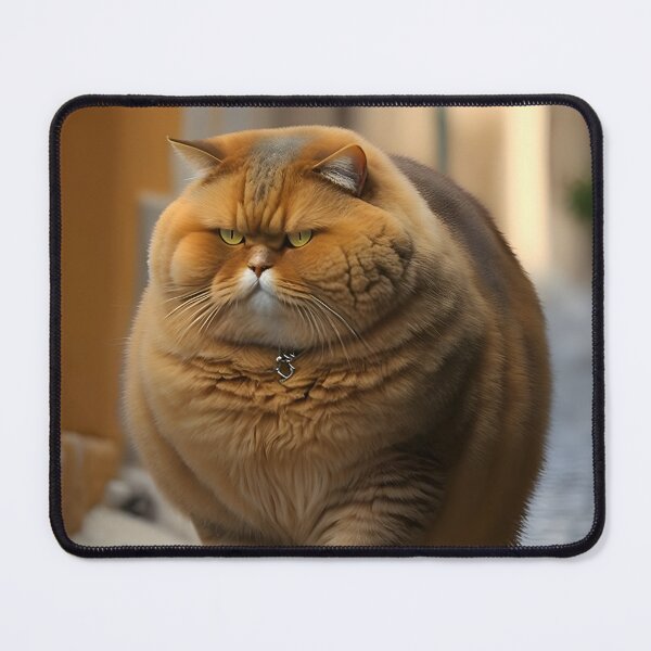 Item preview, The Chubby Brown Feline's Sunday Stroll designed and sold by Digital-Dreamer.
