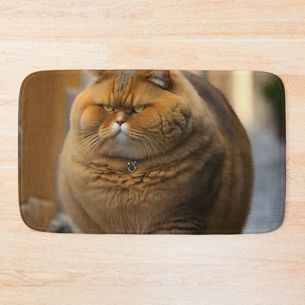 Item preview, The Chubby Brown Feline's Sunday Stroll designed and sold by Digital-Dreamer.