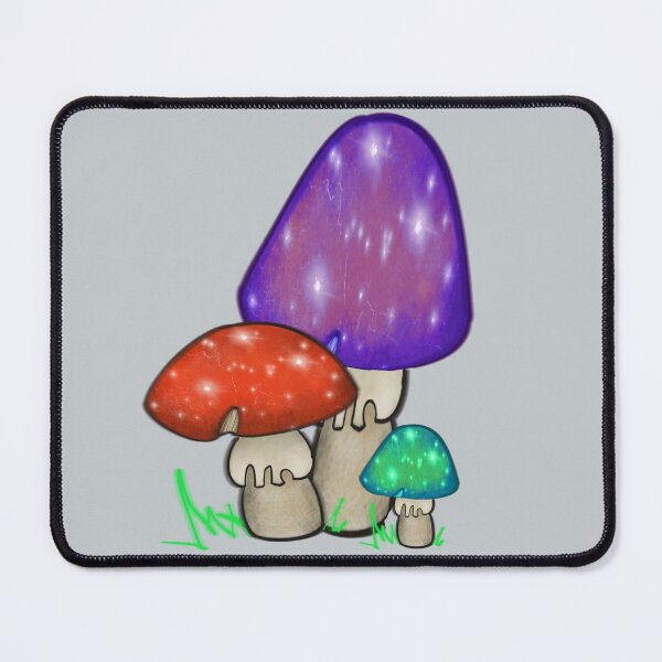 Item preview, Magic mushrooms cosmic colors designed and sold by Whateverboss.
