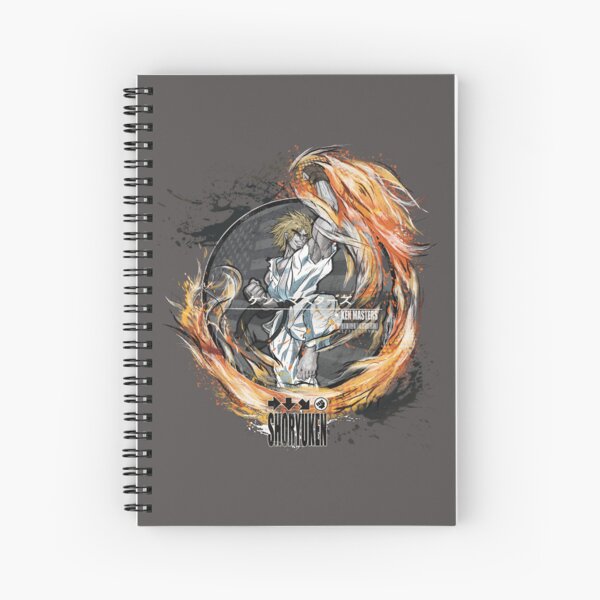 Ryu Street fighter Alpha  Spiral Notebook for Sale by ShoryuSam