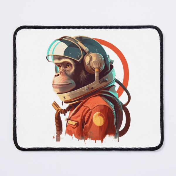 Item preview, Retro Space Monkey designed and sold by AdvancedApe.