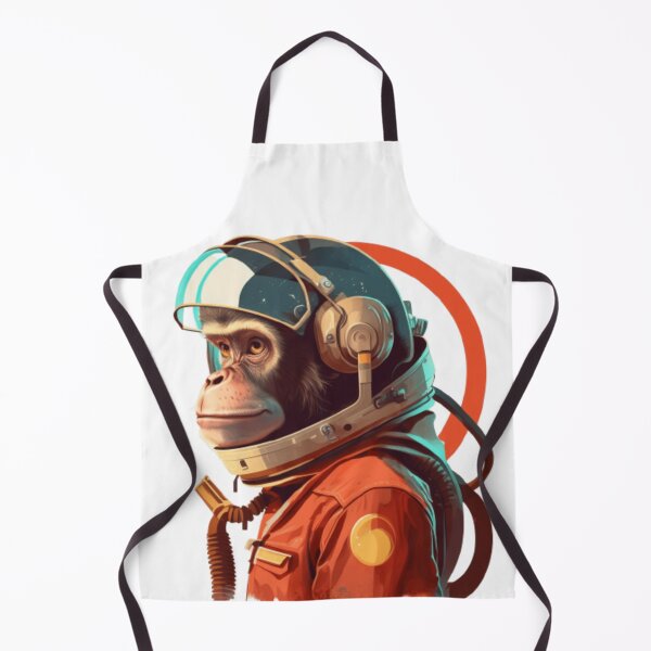 Item preview, Retro Space Monkey designed and sold by AdvancedApe.
