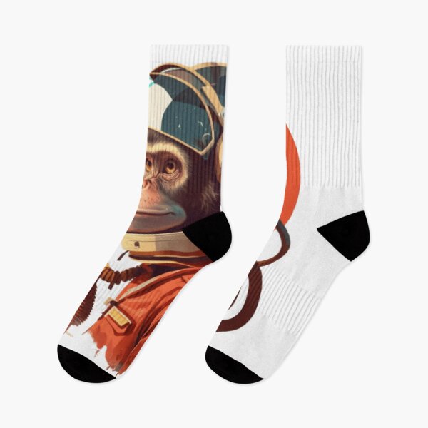 Item preview, Retro Space Monkey designed and sold by AdvancedApe.