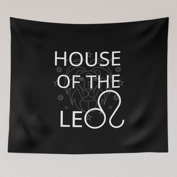 Item preview, House Of The Leo Lion Sign Zodiac designed and sold by blakfrog.