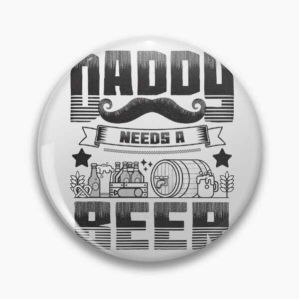 Item preview, Daddy needs a beer Funny Quote designed and sold by VichallanStudio.
