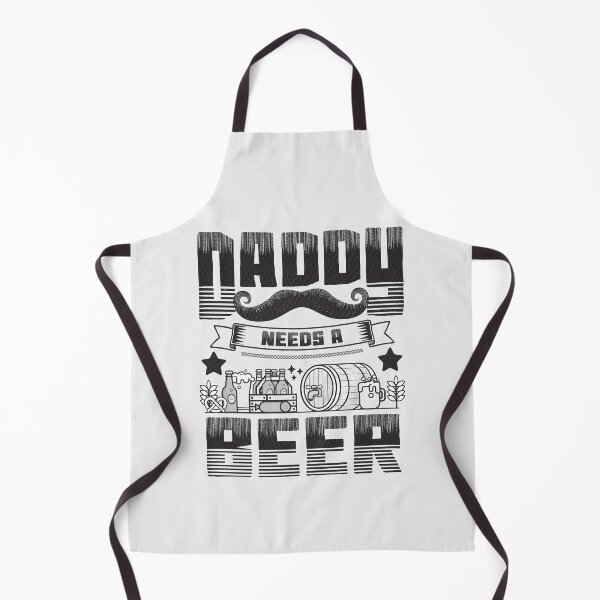Item preview, Daddy needs a beer Funny Quote designed and sold by VichallanStudio.