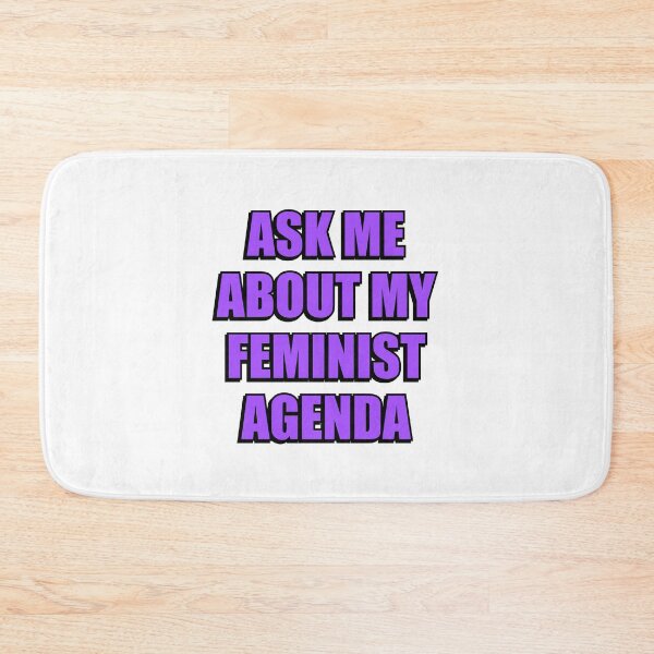 Item preview, Womens Day - ASK ME ABOUT MY FEMINIST AGENDA  designed and sold by Inspirationmotivation.