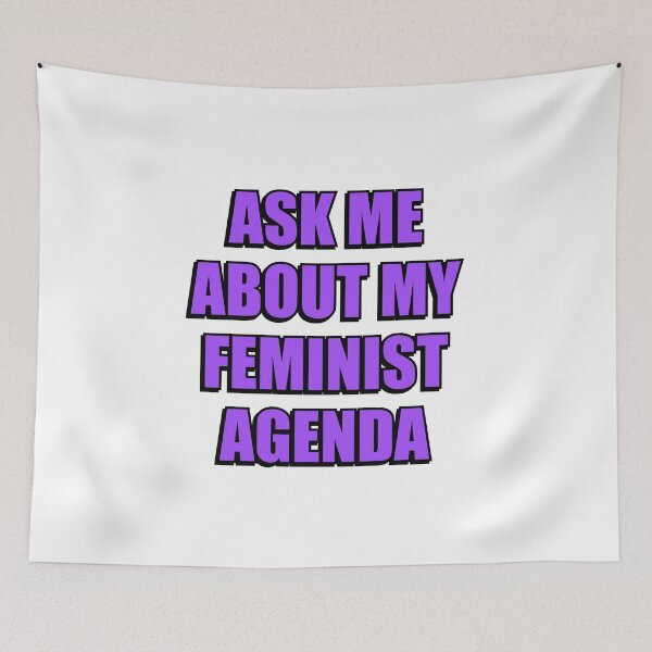 Item preview, Womens Day - ASK ME ABOUT MY FEMINIST AGENDA  designed and sold by Inspirationmotivation.