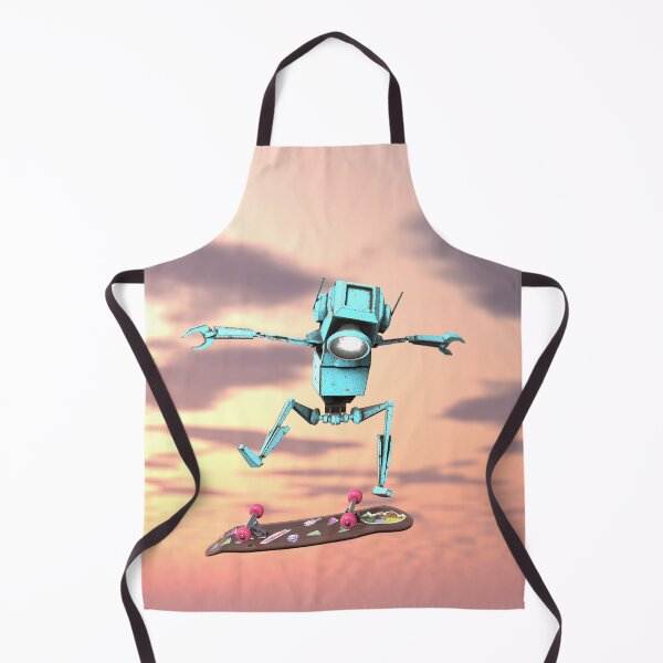 Item preview, Radical Sunset Kickflip Robot designed and sold by Gravedrinker.