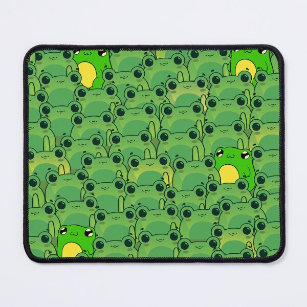 Item preview, A hopping good time with a bunch of frogs designed and sold by Patternaart.