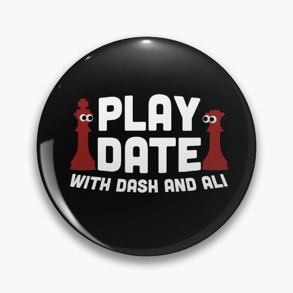 Item preview, Play Date with Dash and Ali Logo designed and sold by SymmagryDesigns.