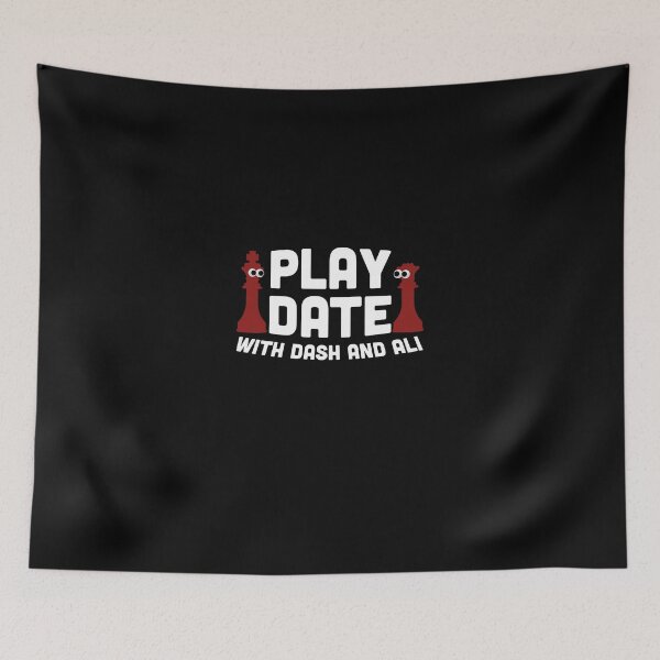 Item preview, Play Date with Dash and Ali Logo designed and sold by SymmagryDesigns.