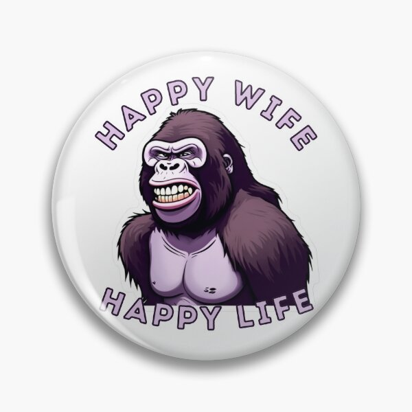 Item preview,  Gorillazilla Cute Gift for Newly Married designed and sold by Happy12Merch.