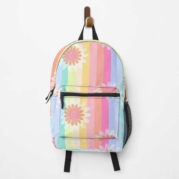 Item preview, Rainbow stripes Knit blooms designed and sold by Navitaloves.