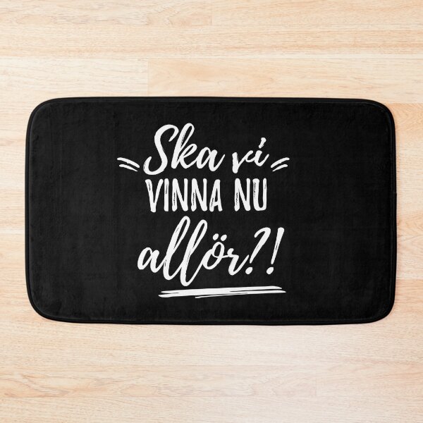 Item preview, Ska vi vinna nu allör?! Vit designed and sold by HallFlabben.