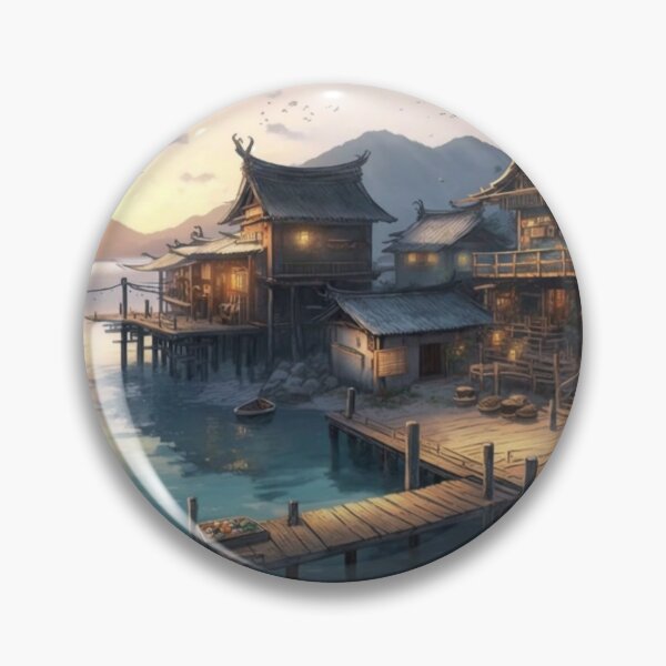 Item preview, Japanese Art Landscape designed and sold by letsgetinspired.