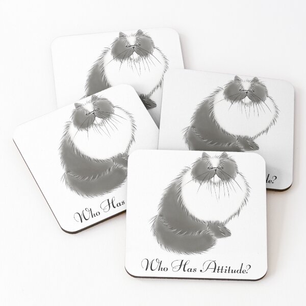 Item preview, Feline with Attitude: Who Has Attitude? designed and sold by esw22.
