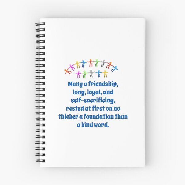 Item preview, Many A Friendship Long Loyal - Friendship Quote  designed and sold by CrankyOldDude.