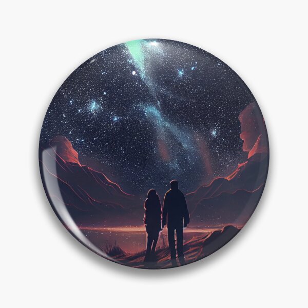 Item preview, couple looking at the stars designed and sold by TodoBonito.
