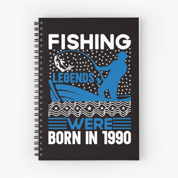 Item preview, FISHING LEGENDS WERE BORN IN 1990 designed and sold by teemaker24.