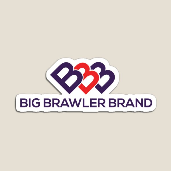 Big Brawler Brand Magnet