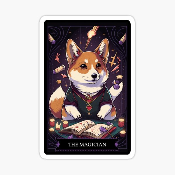 The Magician Tarot Sticker (Large) – Grove and Grotto