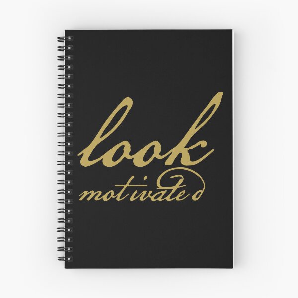 Item preview, Look Motivated Ben in Gold Script designed and sold by ellenhenry.