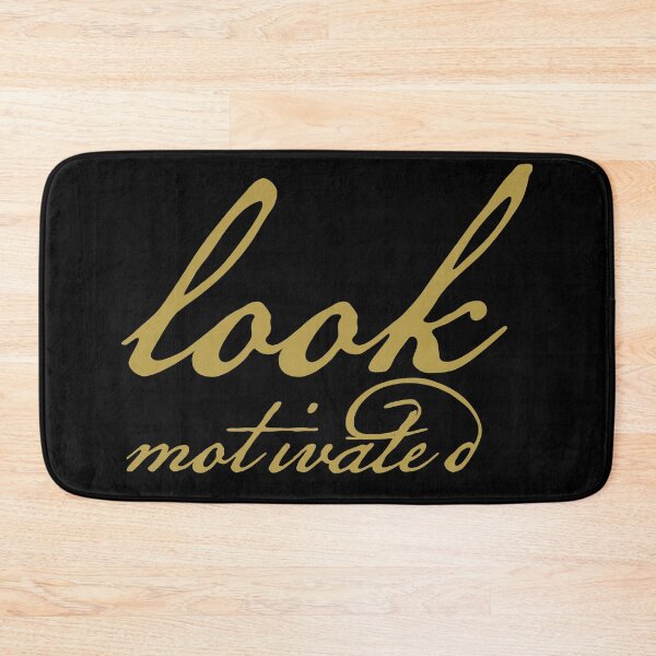 Item preview, Look Motivated Ben in Gold Script designed and sold by ellenhenry.