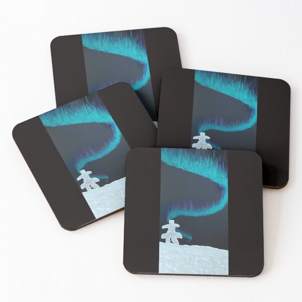 Item preview, Inuksuk and Northern Lights designed and sold by Sarahdubya85.