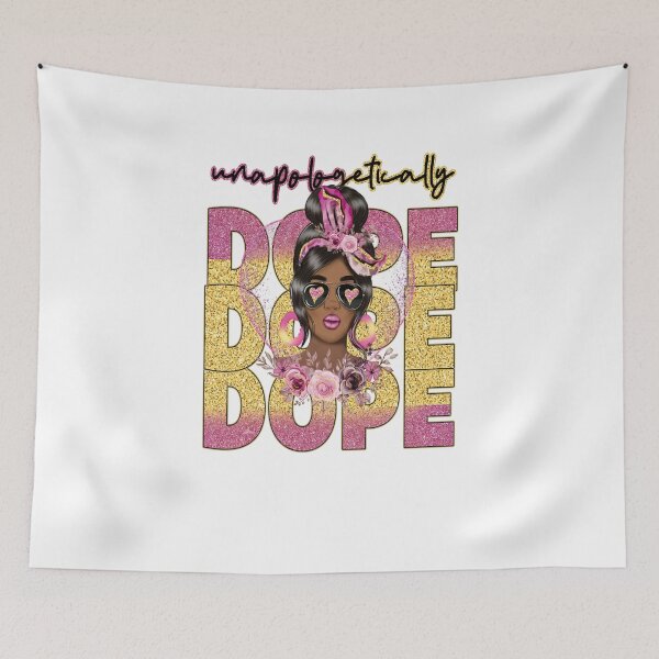 Item preview, unapologetically dope designed and sold by DesignerKha.