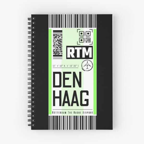 Item preview, THE HAGUE DEN HAAG RTM classic luggage tag designed and sold by LeddsoDello.