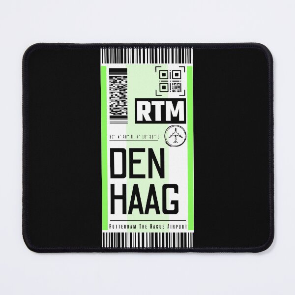 Item preview, THE HAGUE DEN HAAG RTM classic luggage tag designed and sold by LeddsoDello.