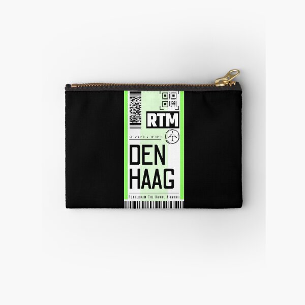 Item preview, THE HAGUE DEN HAAG RTM classic luggage tag designed and sold by LeddsoDello.