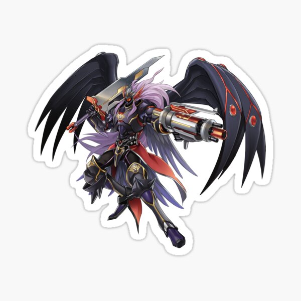 Aperçu de l'œuvre armure complète de l'aile noire créée et vendue par Yusei-Fudo.