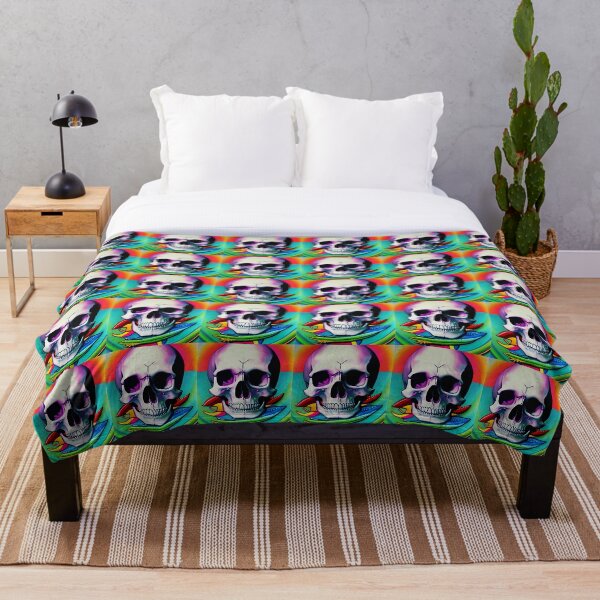 Item preview, Purple Shimmering Skull designed and sold by Kluckies.