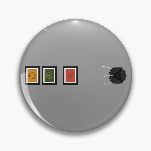 Item preview, EMT Turntable Buttons designed and sold by ANORAKATTIC.