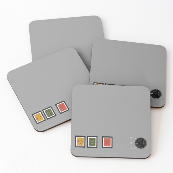 Item preview, EMT Turntable Buttons designed and sold by ANORAKATTIC.