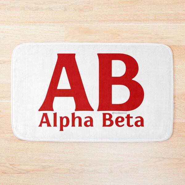 Item preview, Alpha Beta designed and sold by RooBooCo.