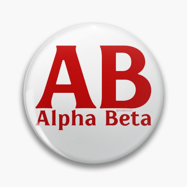 Item preview, Alpha Beta designed and sold by RooBooCo.